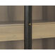 Cecilia Clear / Smoke Grey Display Cabinet